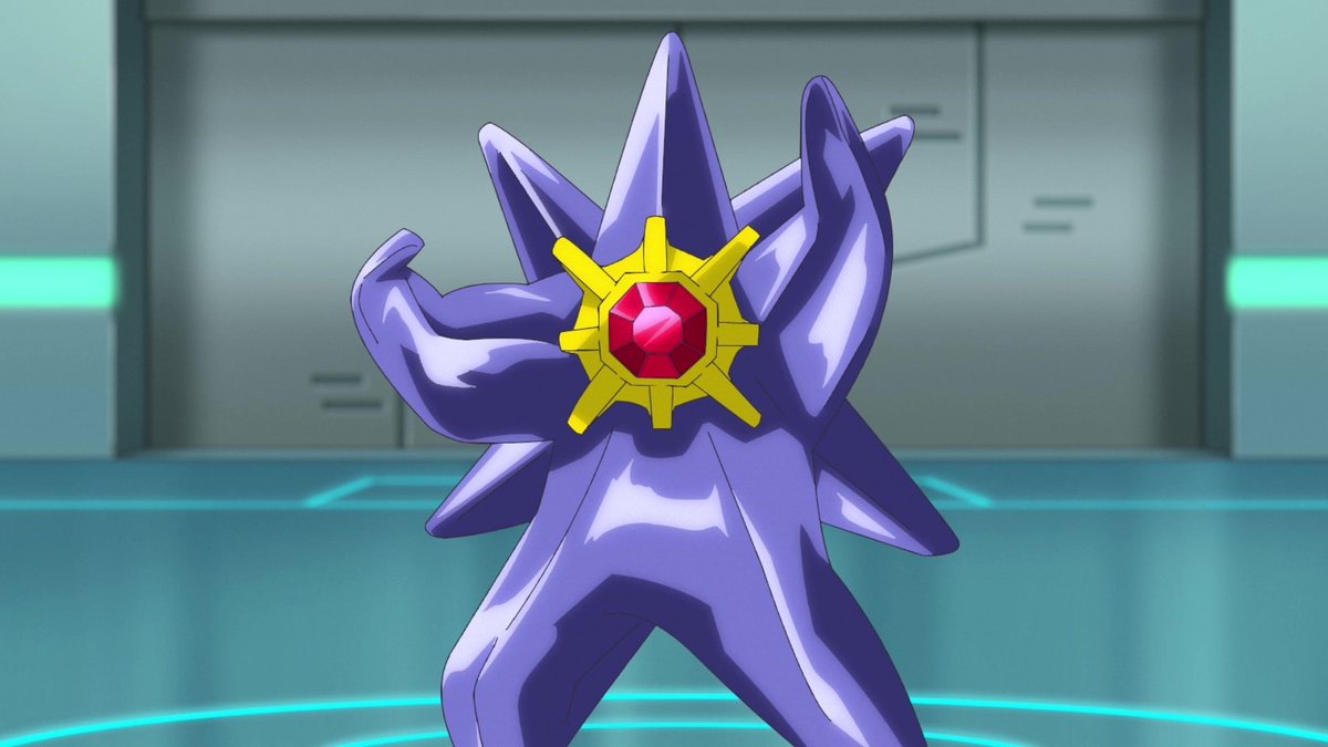 It just appeared in 2 Anime Episodes AND I now kinda wish MegaStarmie was just as glossy as Friede’s