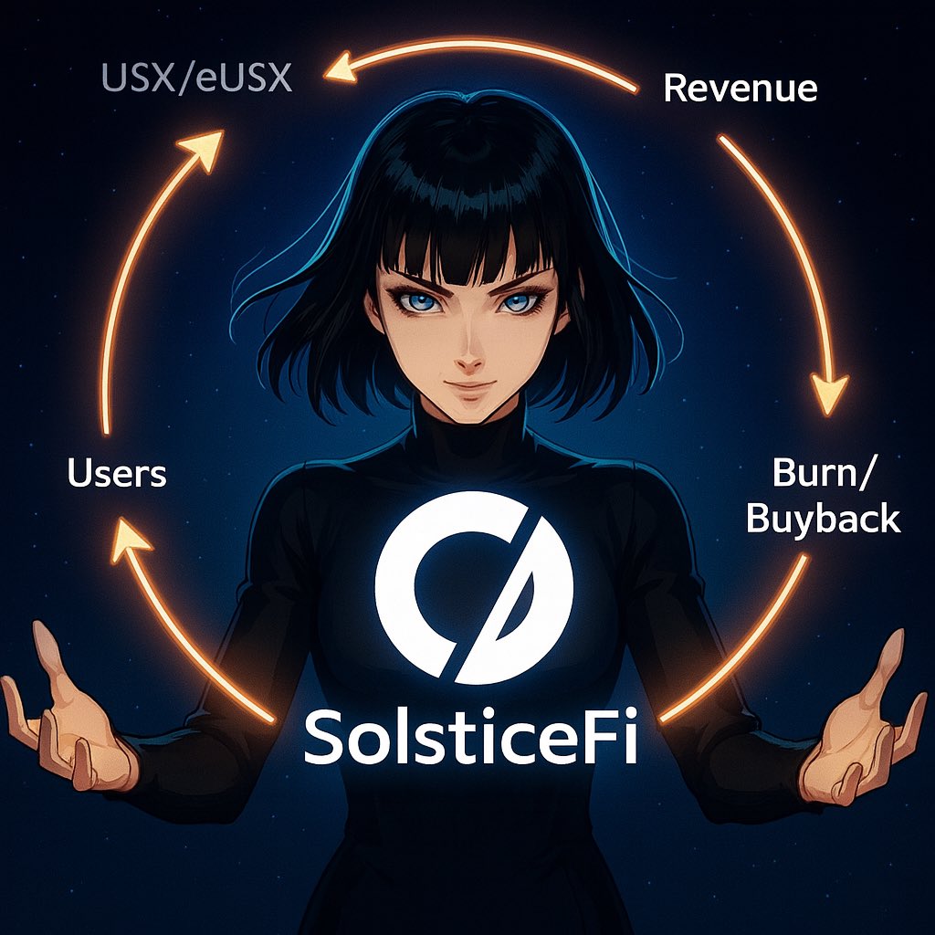 You don’t just “use” Solstice, you help grow it.
Every dollar flowing through <a href="/solsticefi/">Solstice</a> strengthens the system,
and part of that growth returns to $SLX through burns and buybacks.

Participation = ownership.
That’s how sustainable ecosystems are built.