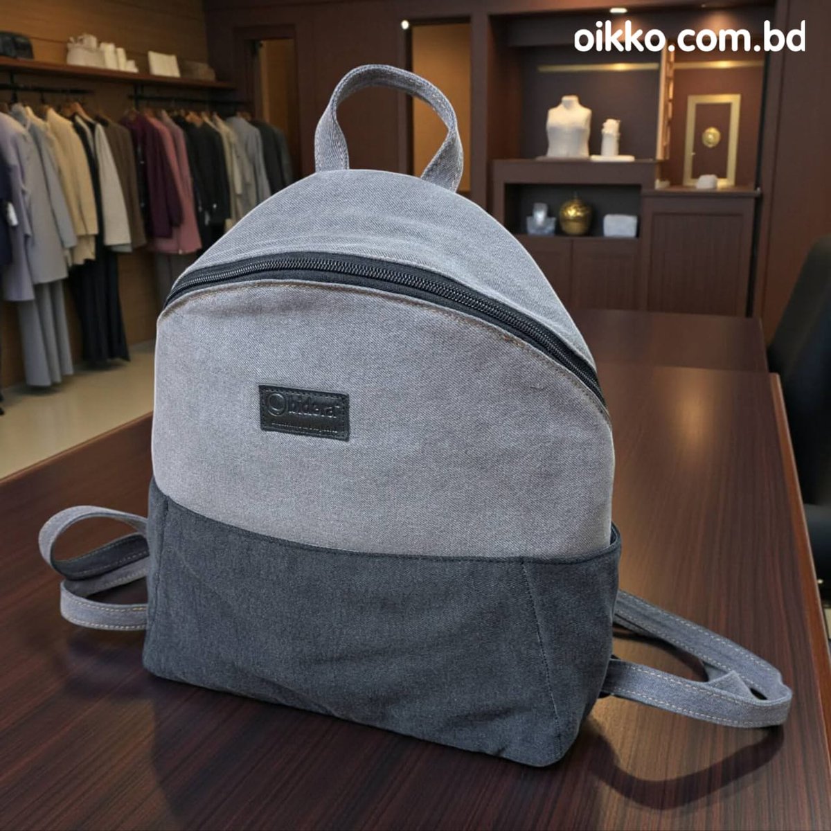 oikkosmestore's tweet image. Busy days need a smarter bag. 
Our Denim Backpack is durable, clean-looking and work-ready—perfect for office, campus &amp;amp; travel.
📩 DM to order.

#DenimBackpack #SmartCarry #WorkEssentials #MinimalStyle #DailyUse #OfficeReady