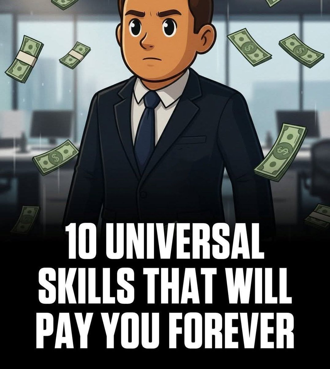 KnowledgeOfOld's tweet image. 10 Universal Skills That Will Pay You Forever:
