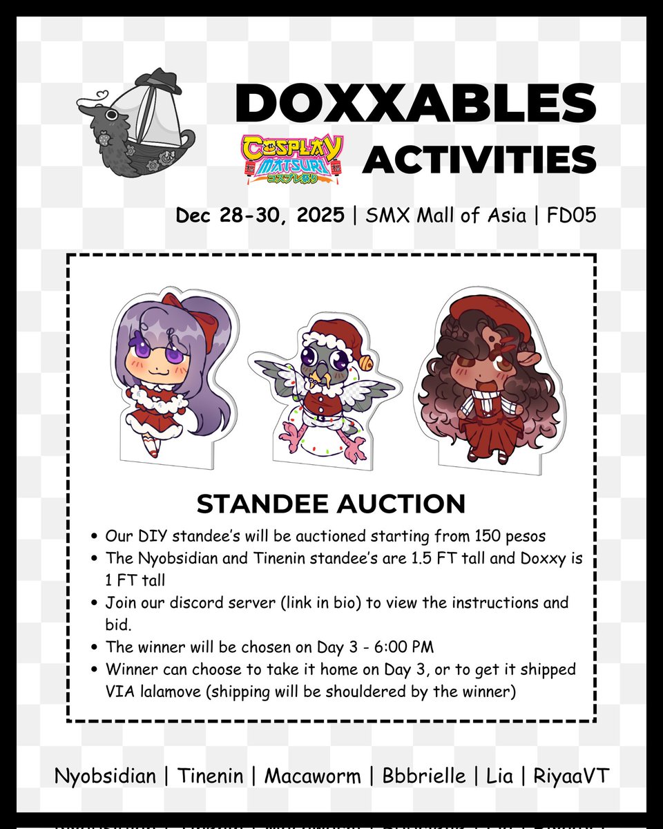 Doxxables ⚠️ | PotA: Womens G6 tweet media