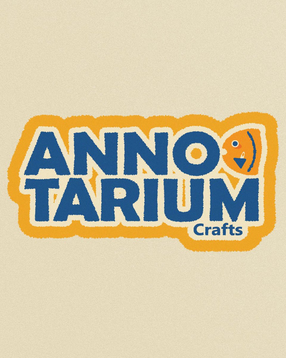 annotarium's tweet image. Born from a simple love for crafts 🪡 Here's a little bit about Annotarium's journey 🐟