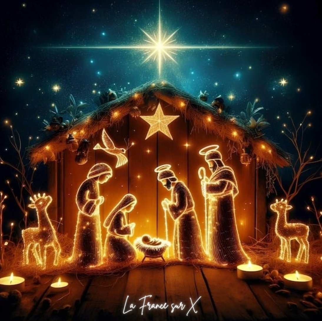 la_france_sur_x's tweet photo. Avez-vous installé une crèche de Noël chez-vous ?

✨ Joyeux Noël 🎄

✨ Merci pour vos 79 000 suivis sur 𝕏 🇫🇷 https://t.co/5jwNV4ym5W