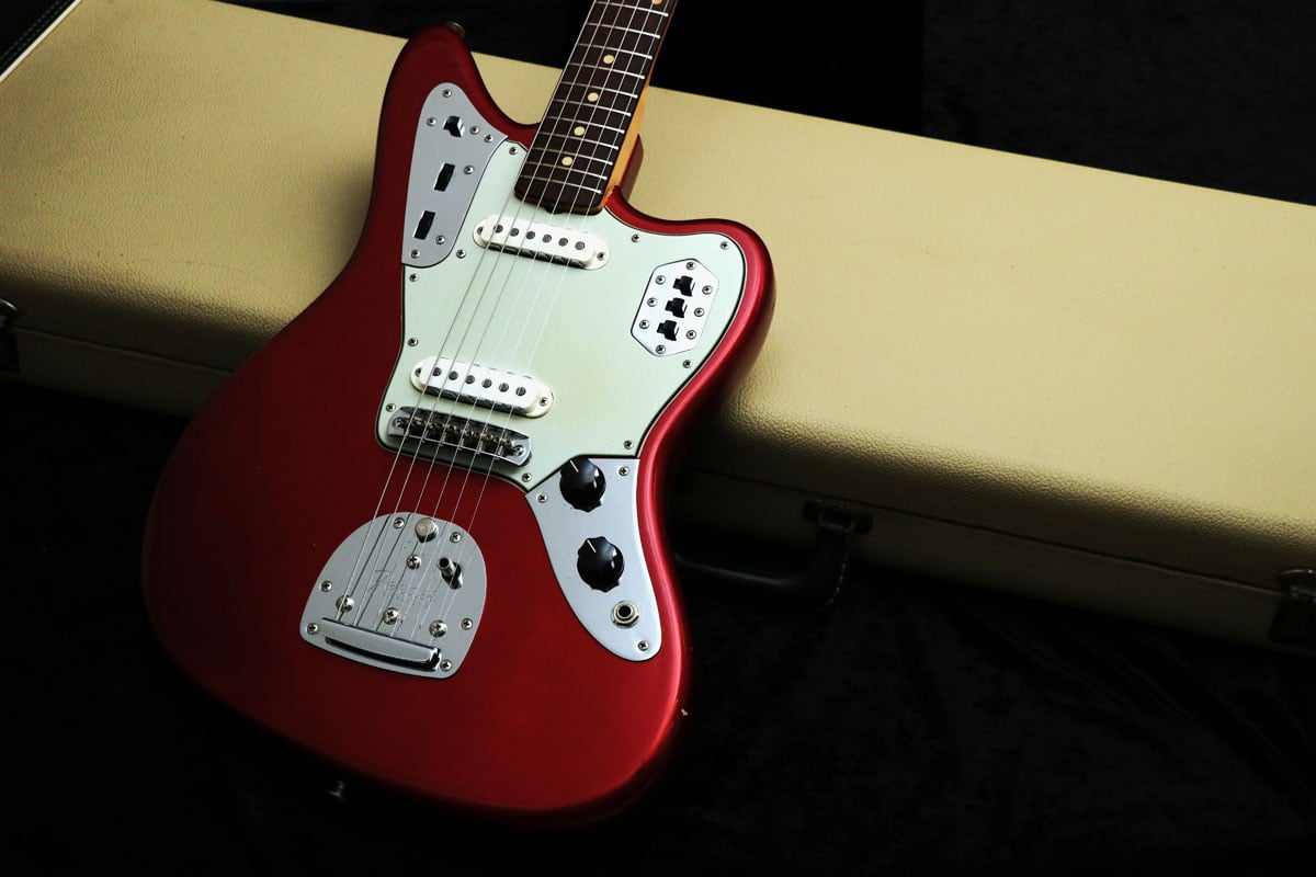 Fender / 1963 Jaguar Candy Apple Red エクセレントコンディションの