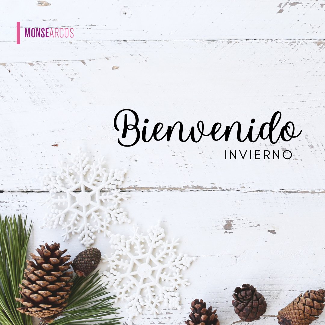 Hoy decimos: #BienvenidoInvierno, que este año nos regalará 88 días de frío, pero también de las festividades más lindas del año que nos dan calor humano.

¡Disfrutémoslo!