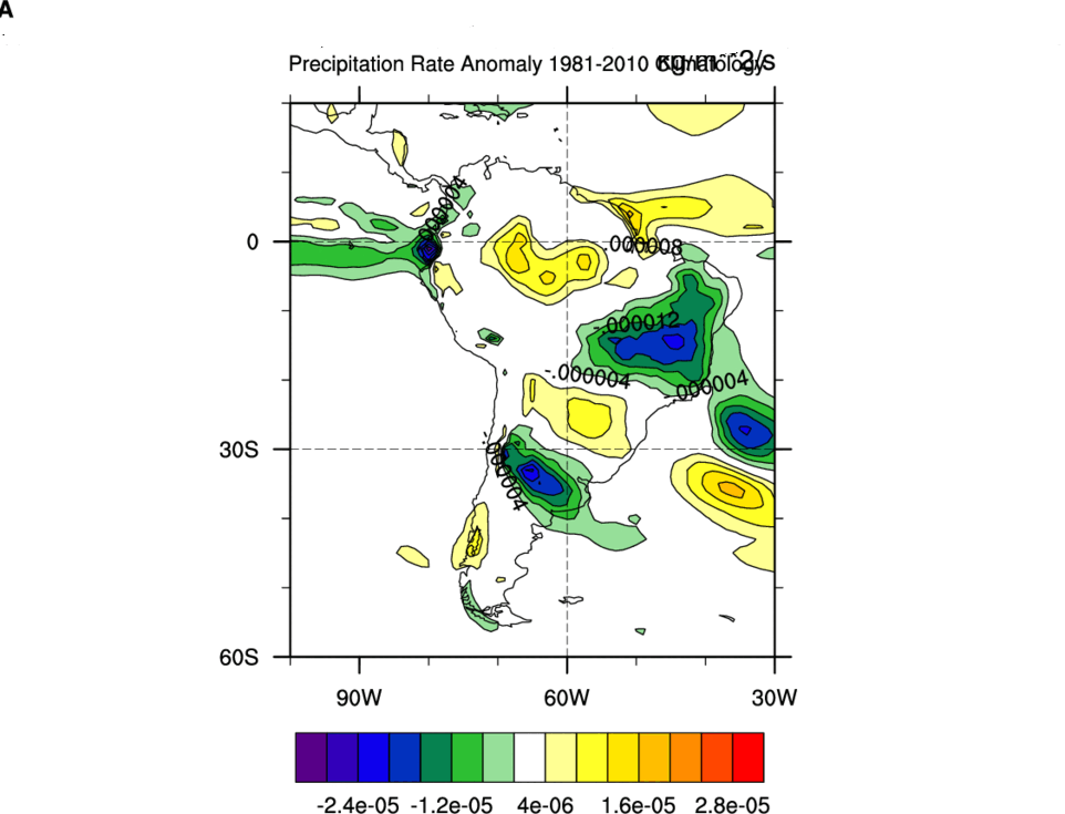 Statisticizer's tweet image. Good morning !
By looking at the January updated composite analog precipitation and torrential rainfall risk for South America, the regions within #black #boxes on the map ( to the left) may experience episodes of extreme rainfall events during last decade of December and Into