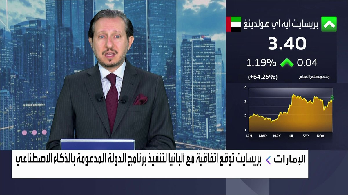 بريسايت توقع اتفاقية مع ألبانيا لتنفيذ برنامج الدولة المدعومة بالذكاء الاصطناعي نبض السوق _Business 