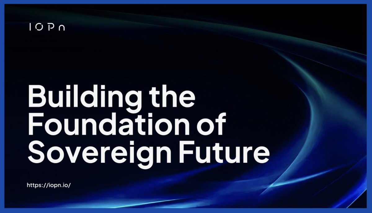 hasithasubha's tweet image. Something I find over and over about the OPN Chain is that without persistent identity, nothing really sticks. 

You can do millions of transactions, but if there's no identity, nothing piles up. 

On IOPn, identity is the link to continuity, the memory, the responsibility over…
