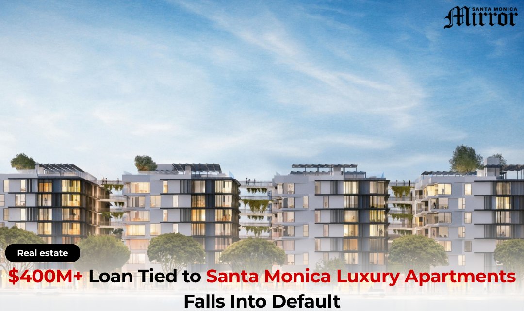 SMMirror's tweet image. Luxury Santa Monica Apartment Project Hit by $400M Loan Default.

smmirror.com/2025/12/400m-l…