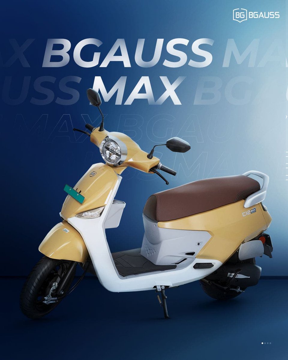BGauss Official tweet media