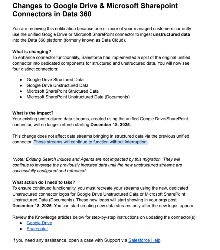 HoangKagawa's tweet image. 突然にGDriveとDataCloudのストリームがこけてしまっていたので調べたらこの変更のせいだ
