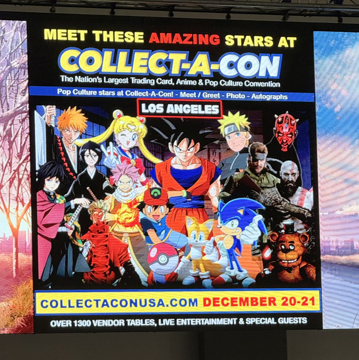 connect_wood's tweet photo. Skipped code for a few hours to take my son to Collect-A-Con.

Met Sean Schemmel (Goku!), grabbed some cards, tested Nintendo booths, ended with donuts.

Best card we saw: a Charizard for $50k.

10/10 sprint break. #DevDad