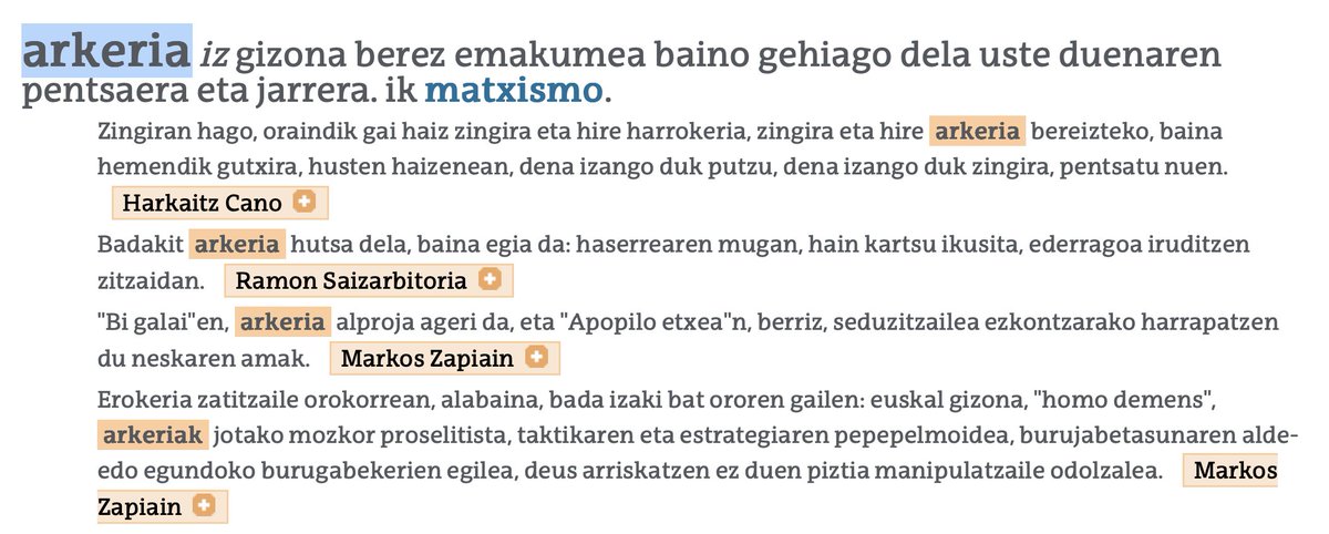 𝗔𝗥𝗞𝗘𝗥𝗜𝗔: emakumea gizona baino gutxiago dela uste duenaren jarrera, ekintza edo pentsaera, matxismoa