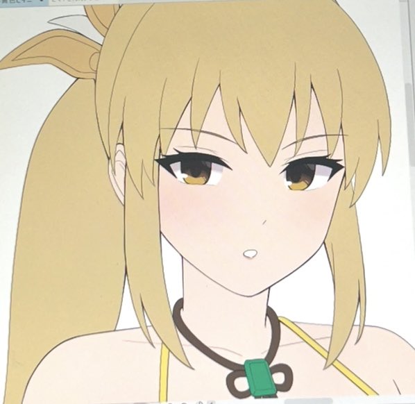 『いつもと変わらないクールな態度で
淫語的なセリフを話す常識改変シチュ』だと
頬の紅潮が一切ない右の方がそれっぽいん
だけど、王元姫さんってこういうときも
チークはつけてそうだから左も悩ましいよねという話 