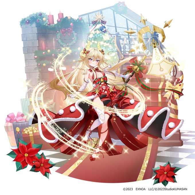 DMMGAMESクリエイティブチームくまさんより、ティンクルスターナイツ[生誕祭の聖衣]クラウディアを担当させていただきました
#クルスタ #ティンクルスターナイツ 