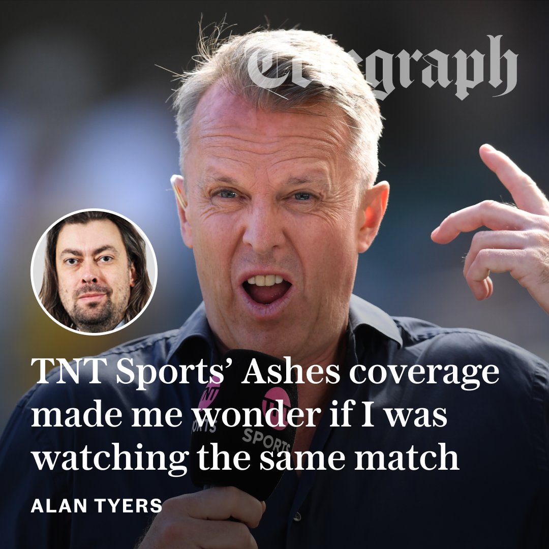 TeleCricket's tweet image. ✍️ 'You can only assume that TNT suits have told them to gas it up in a desperate ruse to keep people tuned in, but there is a line between staying upbeat and trying to hoodwink the public' | Writes Alan Tyers

Read the full column below 👇
telegraph.co.uk/football/2025/…