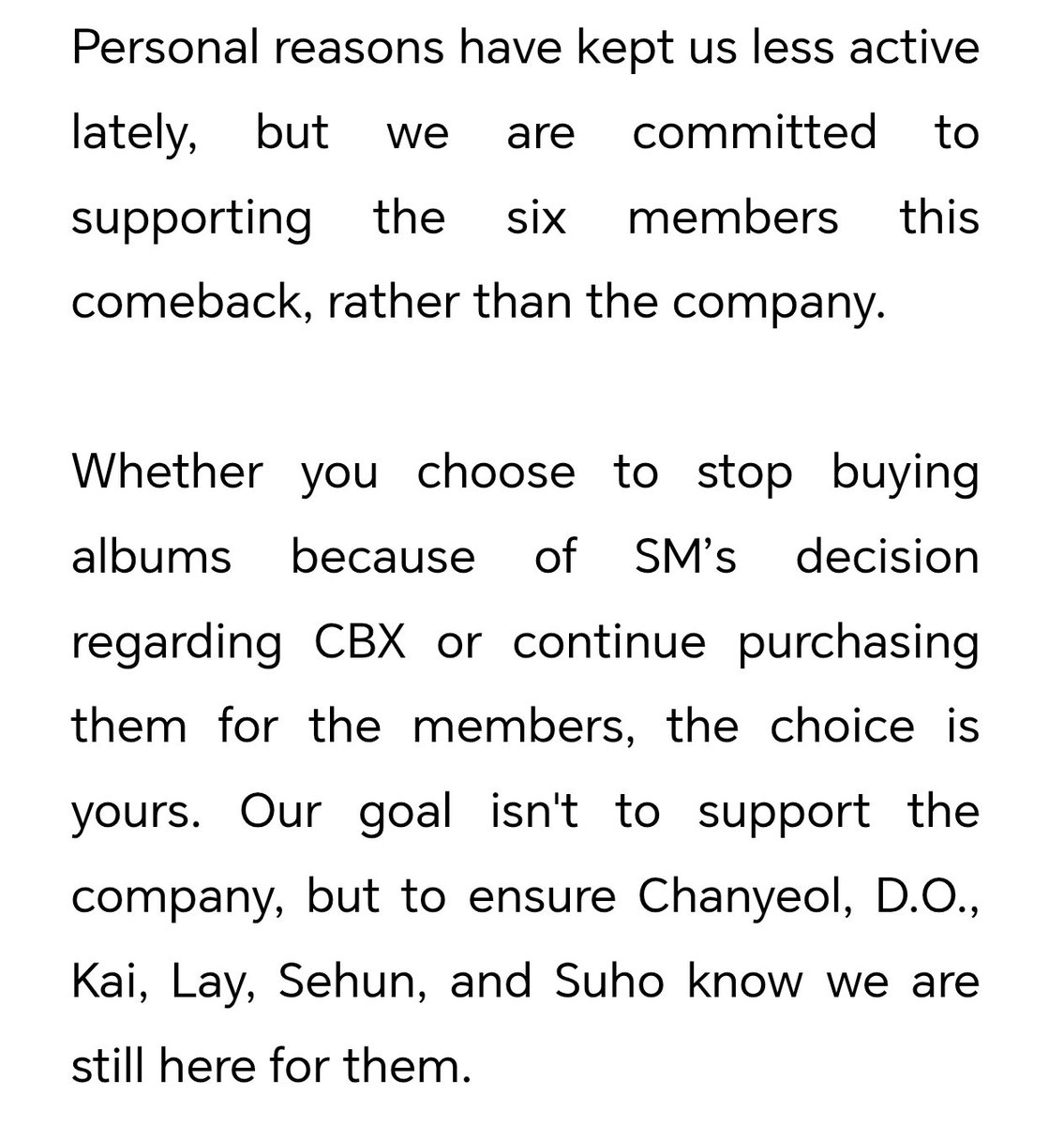 EXO Spotify Stats tweet media