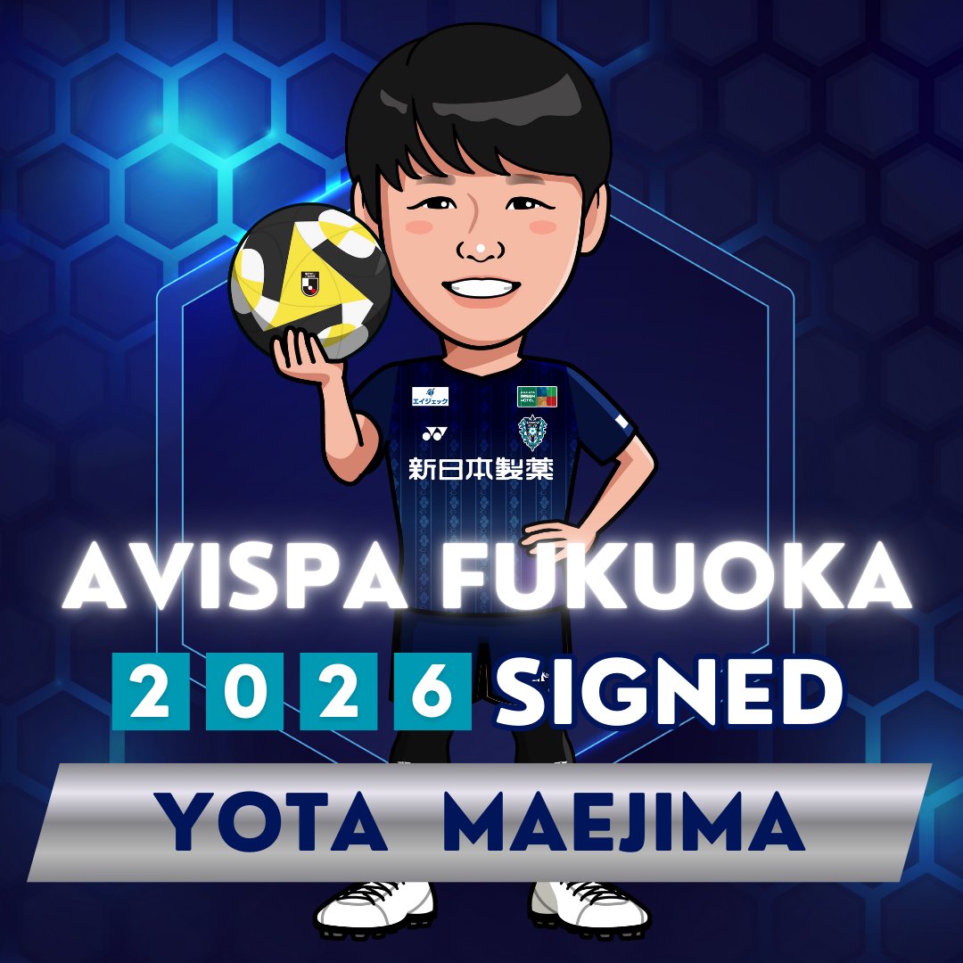 碓井 聖生選手、見木 友哉選手、前嶋 洋太選手、城後 寿選手がアビスパ