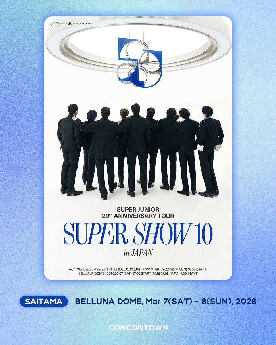 💙 STILL AVAILABLE 💙 SUPER JUNIOR 20th Anniversary TOUR 〈SUPER