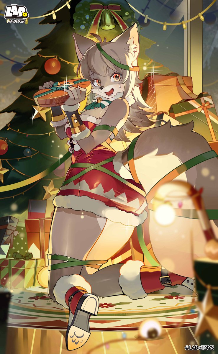 LADoTOY's tweet image. 🔔 Jingle bells，Jingle bells，Jingle all the way！   

🎁 Oops, Liya was packing gifts for adventurers, but ended up packing herself instead?

🎄 Never mind~ Wishing all you adventurers a merry Christmas!

#LADoTOYS# #Doll# #Figure# #Furry# #BeautifulGirl# #Anime# #Christmas#