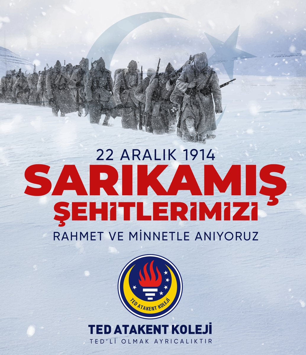 Allahuekber Dağları'nda sonsuzluğa yürüyen aziz şehitlerimizi rahmet ve minnetle anıyoruz.