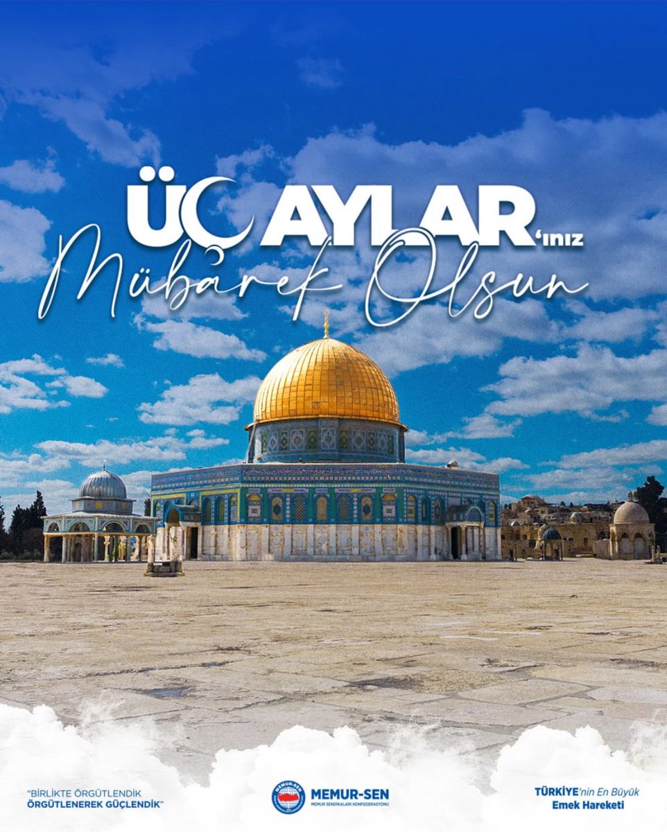 Yüce Rabbimizden duamız, mübarek aylar; adaletin yeniden ayağa kalkmasına, akan kanın durmasına vesile olsun.
Ülkemizin huzuru, milletimizin birliği İslam âleminin izzeti için üç ayların bir diriliş kapısı olmasını diliyoruz.
Üç aylarımız mübarek olsun.