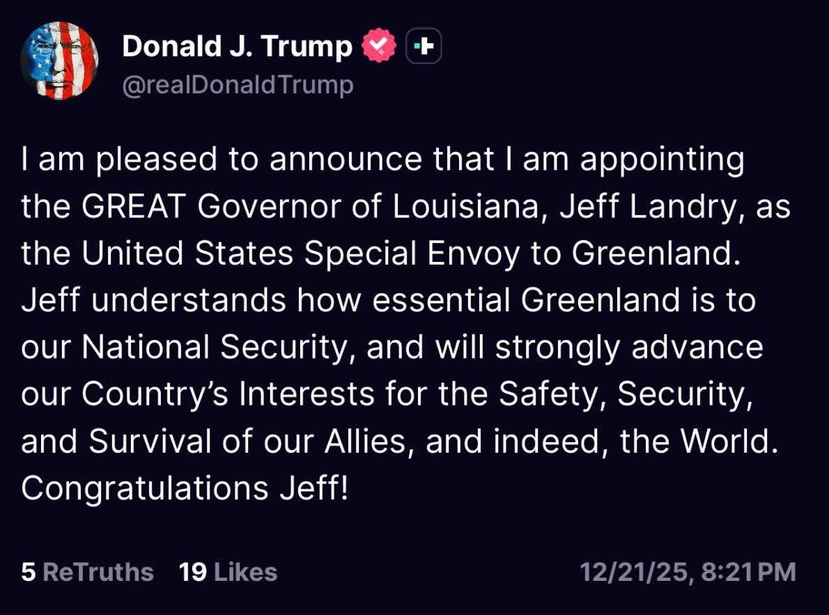 Greenland must use U.S. interest strategically and on our own terms.
The priority is clear: to act as a sovereign nation and create a lawful pathway toward full statehood. Article 21 must be activated.