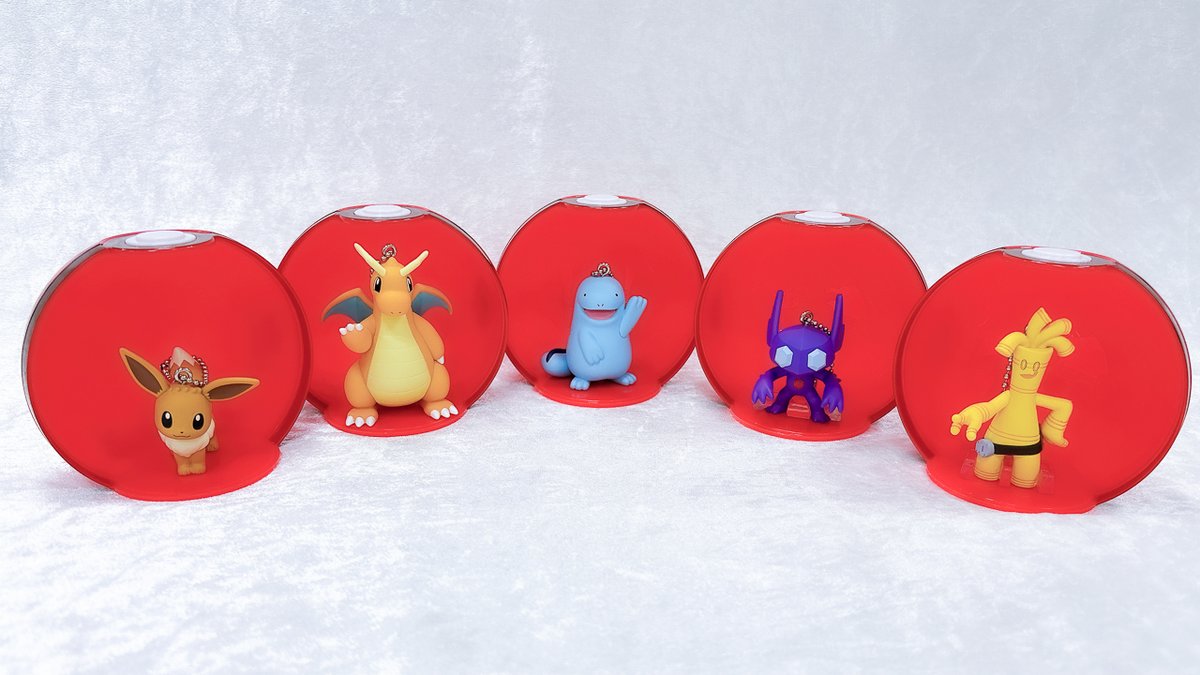 ポケモン　小物入れ　アブソル　レントラー　イーブイ　202512111345 バンダイの #カプセルトイ #ポケモン ガシャっとコレクト05 が登場