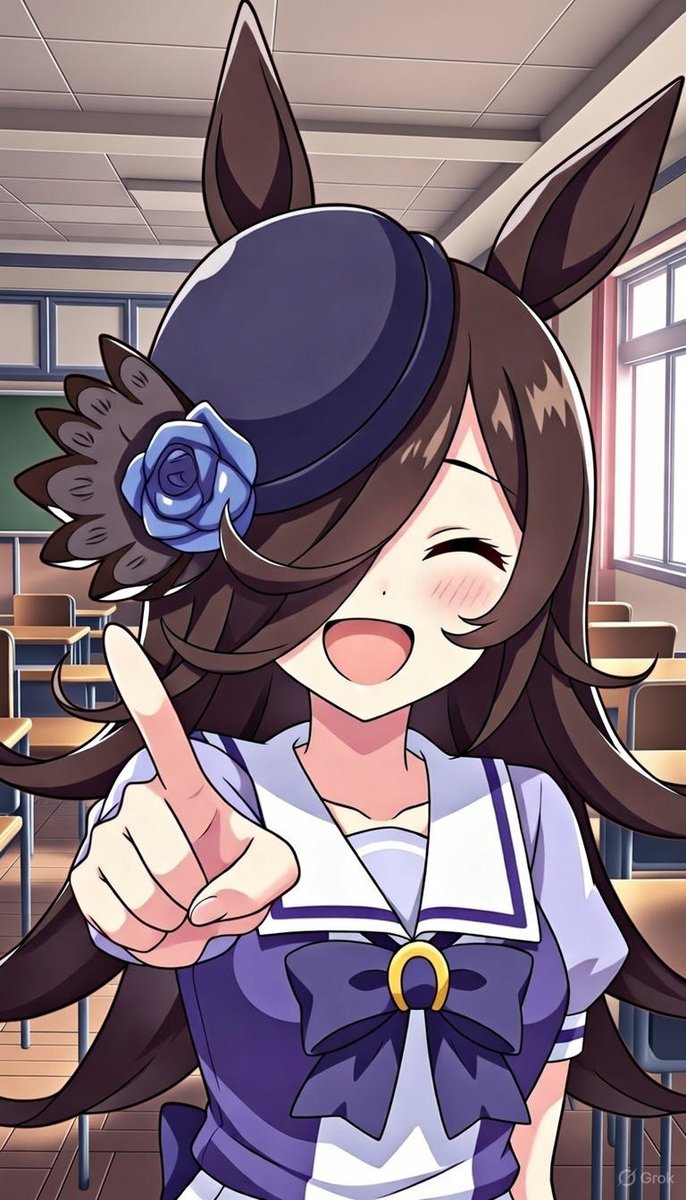 爆笑するライス #ライスシャワー #Aiart