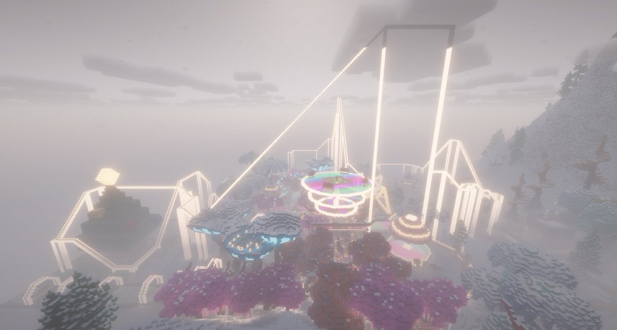 [ Event Summary ]
Thank you so much to everyone who was able to go to our Winter Music Festival!

Here is a lil tour of the builds across the Minecraft world~

❄️★・ #VTFMWinterFest ・★❄️