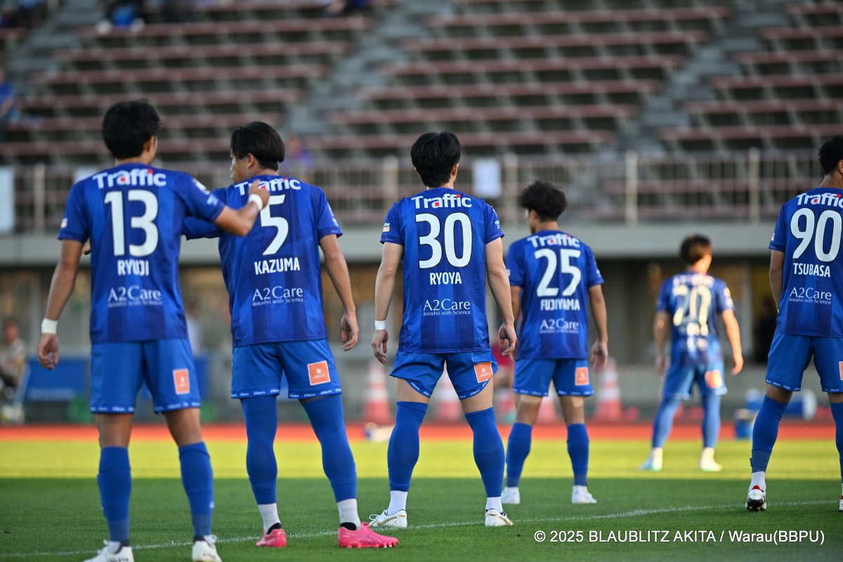 2022シーズンより4シーズンにわたり #ブラウブリッツ秋田 ユニフォーム