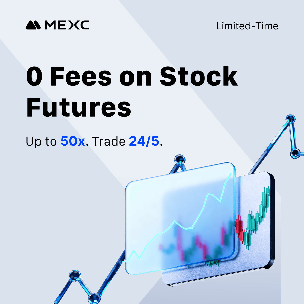 MEXC_Official's tweet image. 🚀 Stock Futures Trading on MEXC Just Leveled Up

✔️ 50× leverage
✔️ 0 trading fees
✔️ 24/5 trading
✔️ Deep liquidity

👉 Learn more: mexc.com/announcements/…