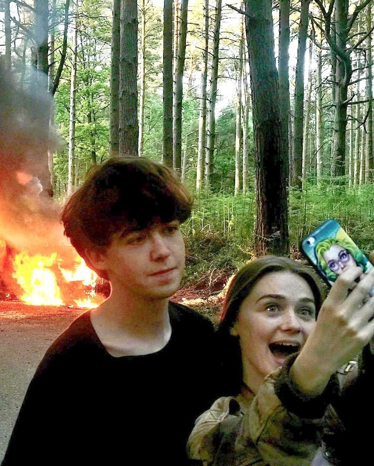 CinemaScene404's tweet image. The End Of The F**king World