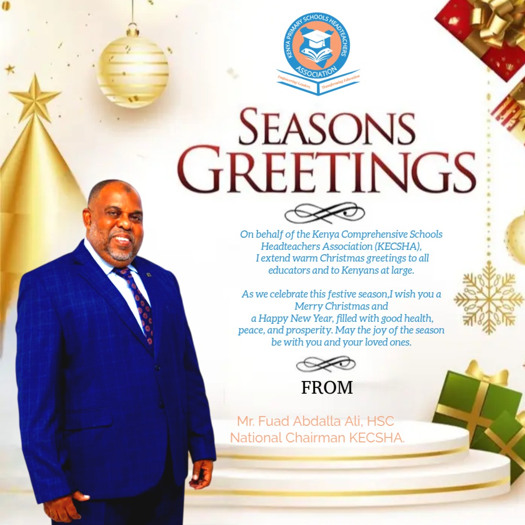 As the year comes to a close, KECSHA sends warm festive greetings to our Head of Institutions, students, partners, educators, and the entire academic community.  Thank you for being part of our journey.

Happy Holidays and a Prosperous New Year! 🎄✨

#KECSHA #kecshahighlights