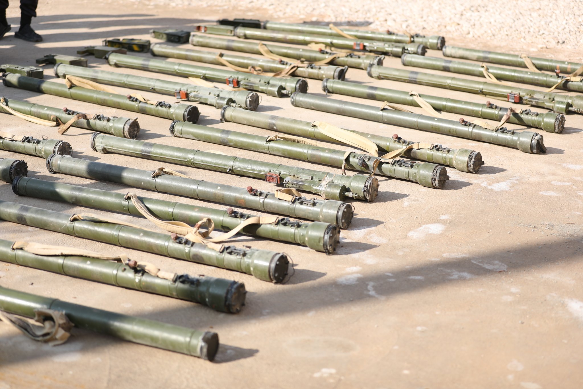 ضبط صواريخ مُضادة للطيران في البوكمال (الداخلية السورية)