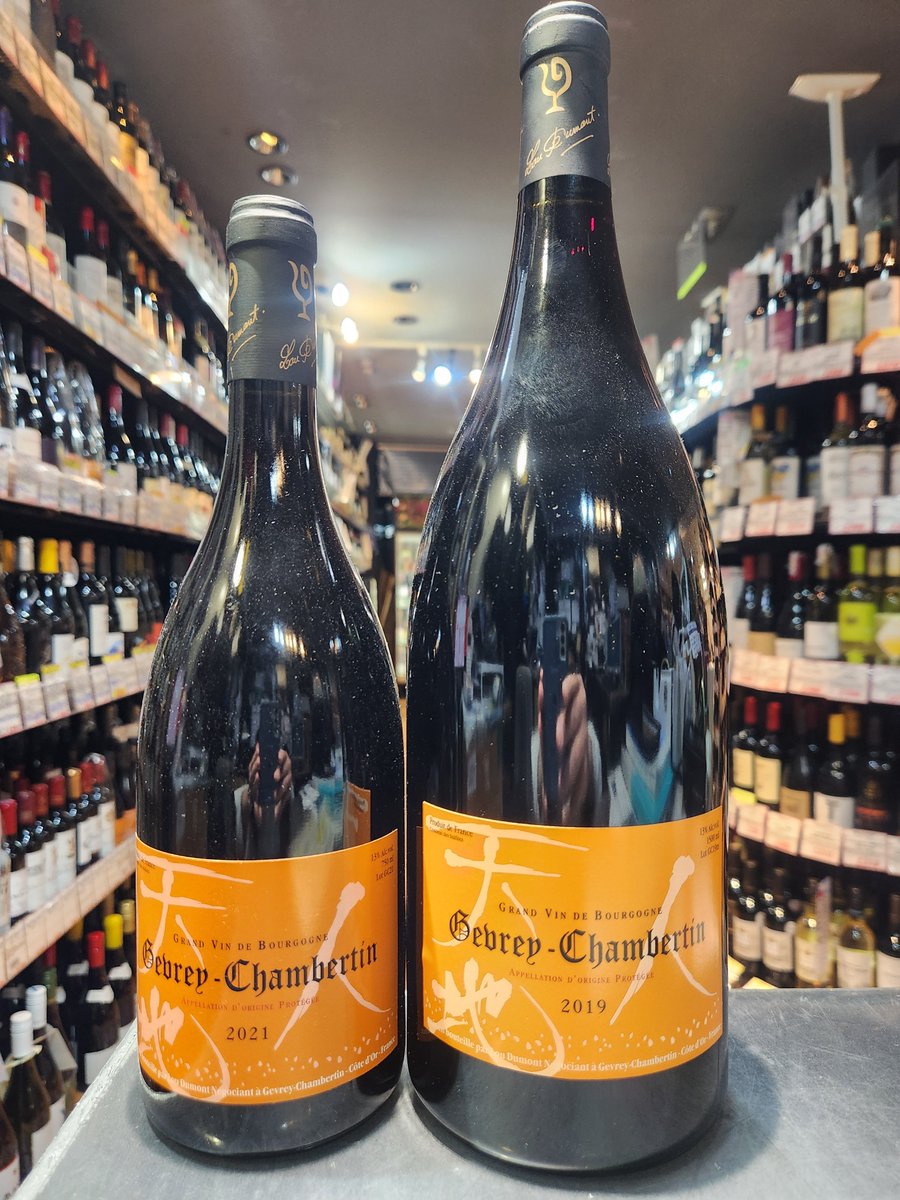 倉庫に眠っていたルー・デュモンのジュヴレ・シャンベルタン2019の