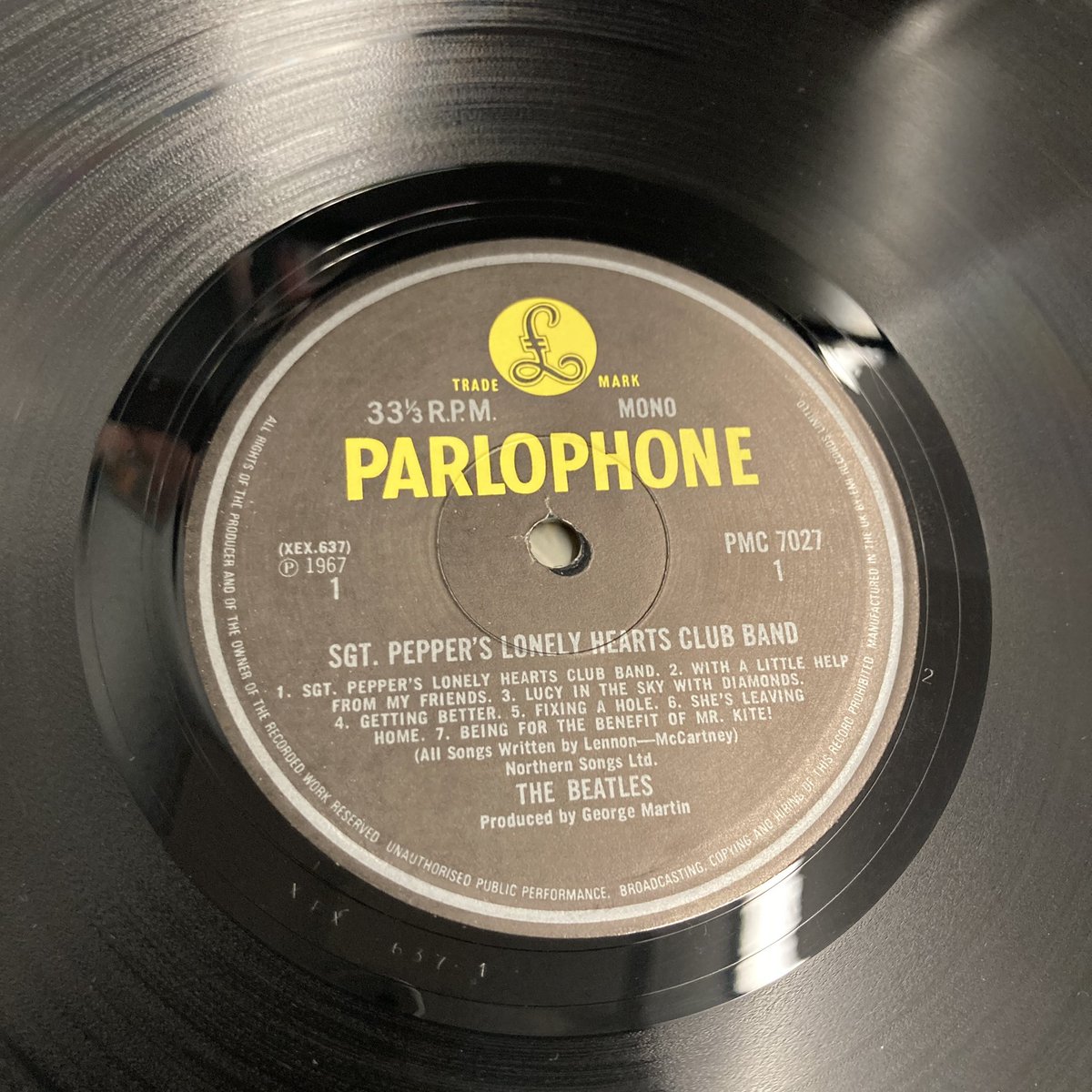 ビートルズ中古レコード】 Sgt.Peppersの稀少な80年代モノラルイシュー