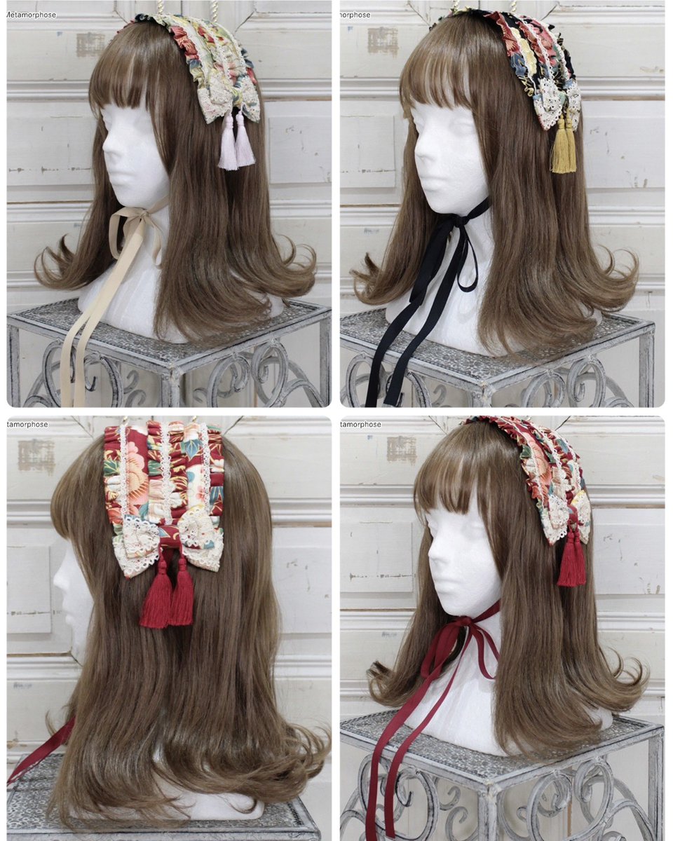 メタモルフォーゼ　はるらんまん華てまりタックJSKセット メタモルフォーゼ ハイカラ小町タックJSK グリーン 和柄 - メルカリ