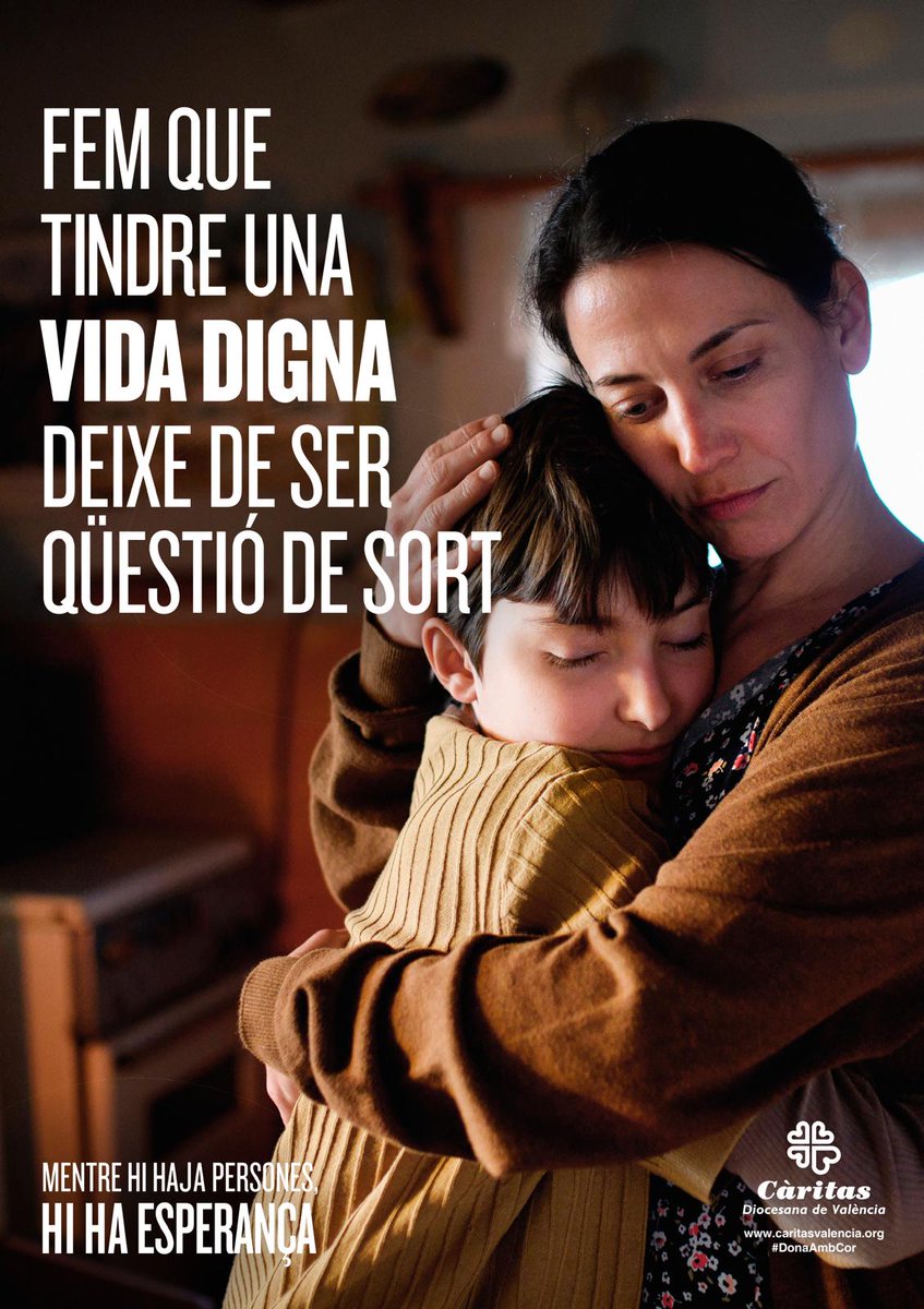 Valencia Cáritas tweet media