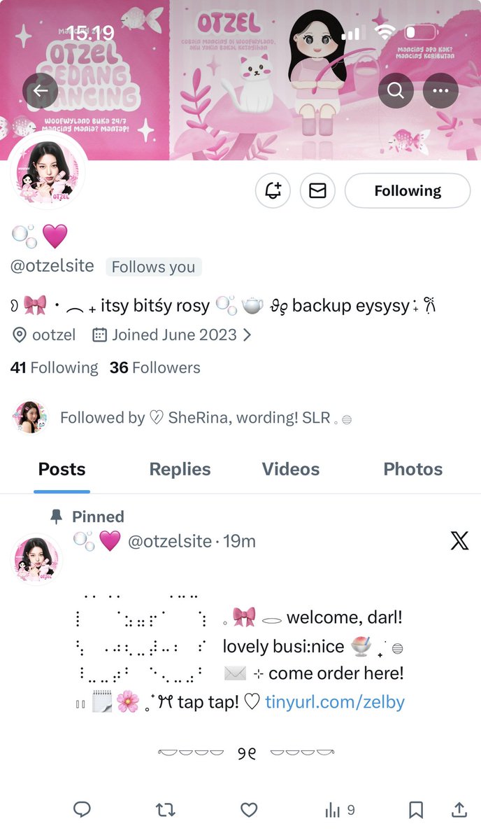 ootzel's tweet image. cangkeb jugak backup eysysy angkuuwh 🫦 wlopun masy sepy 👀😼🔗🍧🫧🩷

makangci banyak lhOoOw sudah bntu mempercangtip propil otzellll

wording jajanK di @wordinh @celnebrity 
leot jajanK di @warunglayout 

LUBH LUBH SMWNYAAHH 🫧🩷🚀
