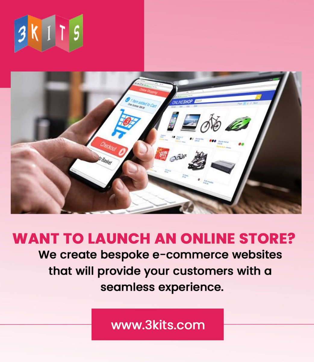 3kitss's tweet image. Want to launch an online store?

Choose 3KITS experienced web developers in Hyderabad to build custom ecommerce websites with a seamless shopping experience.

👉 3kits.com

#EcommerceDevelopment #WebDesign #webdevelopmemt  #HyderabadWebDevelopers