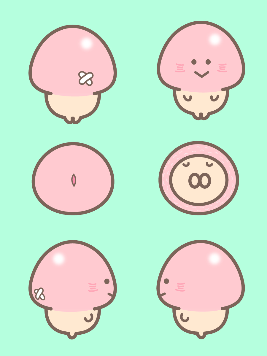 きのこ君「ぼく全方位きわどいー！」