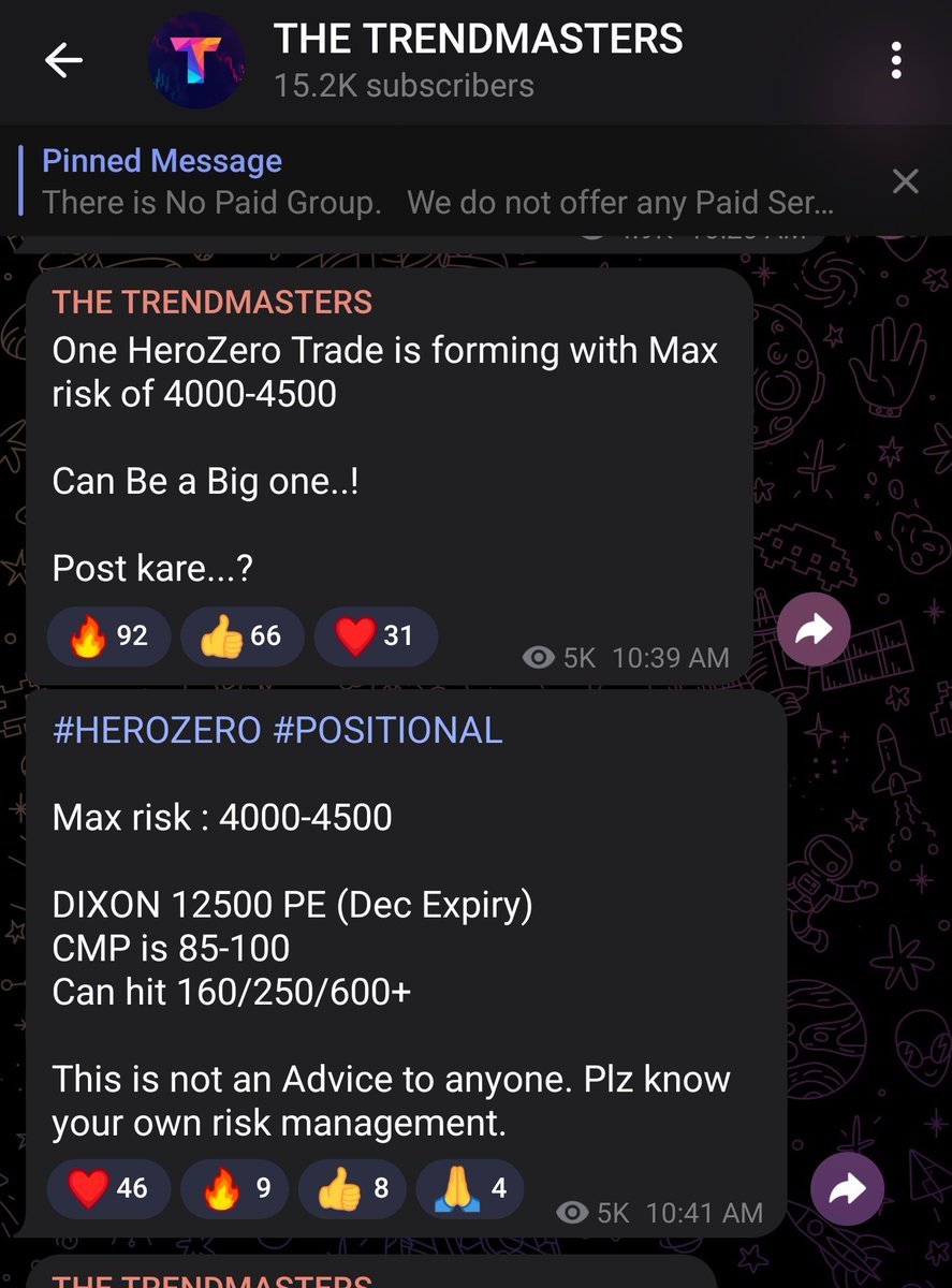 The TrendMasters tweet media