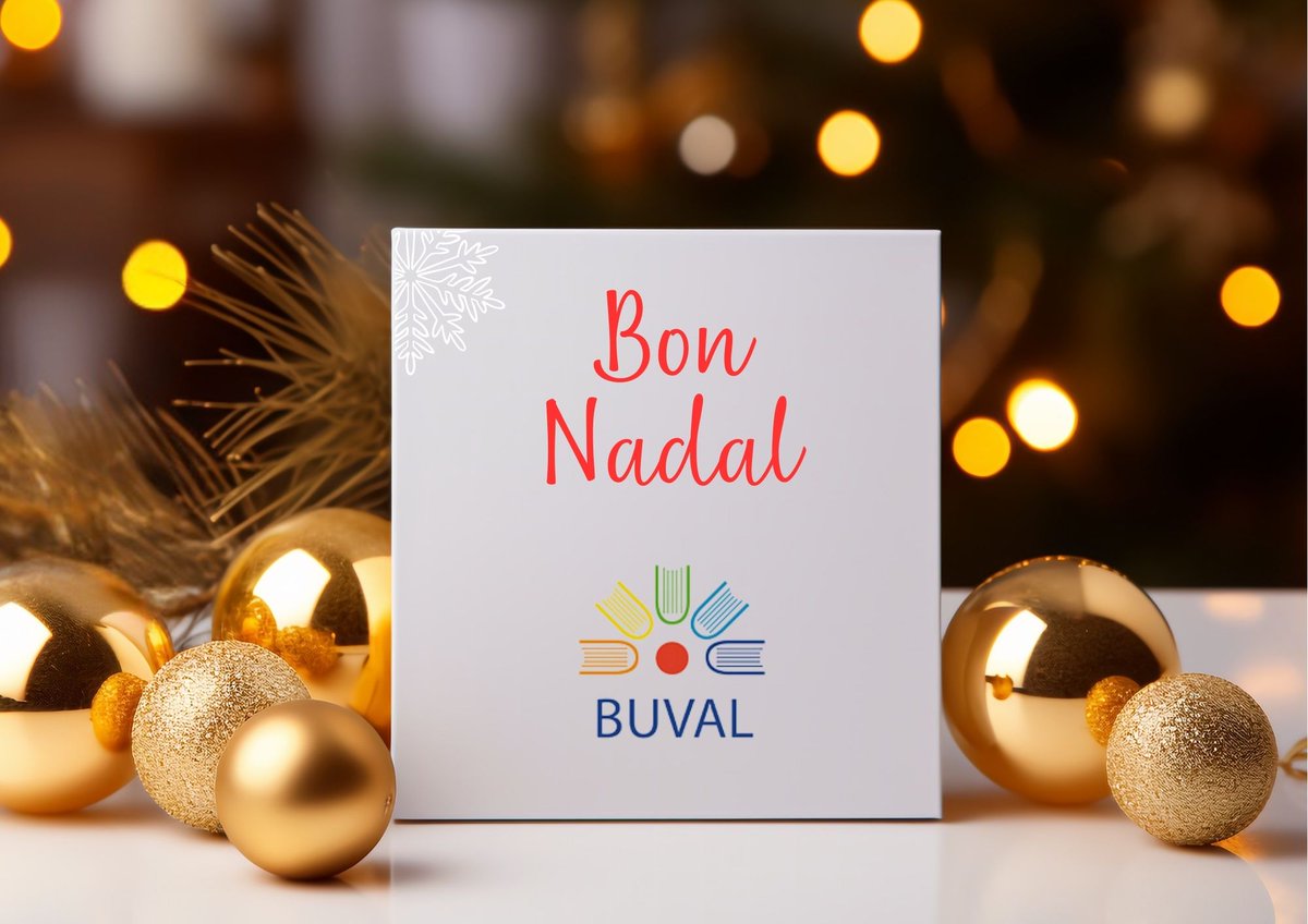 Bones festes i Bon Any!
Nadal i Any Nou són dies per parar un moment, fer balanç i mirar cap al futur amb il·lusió i nous projectes.
El 2026 continuarem treballant junts, compartint recursos, experiències i ganes de seguir creixent junts.
Més sobre Buval buval.es