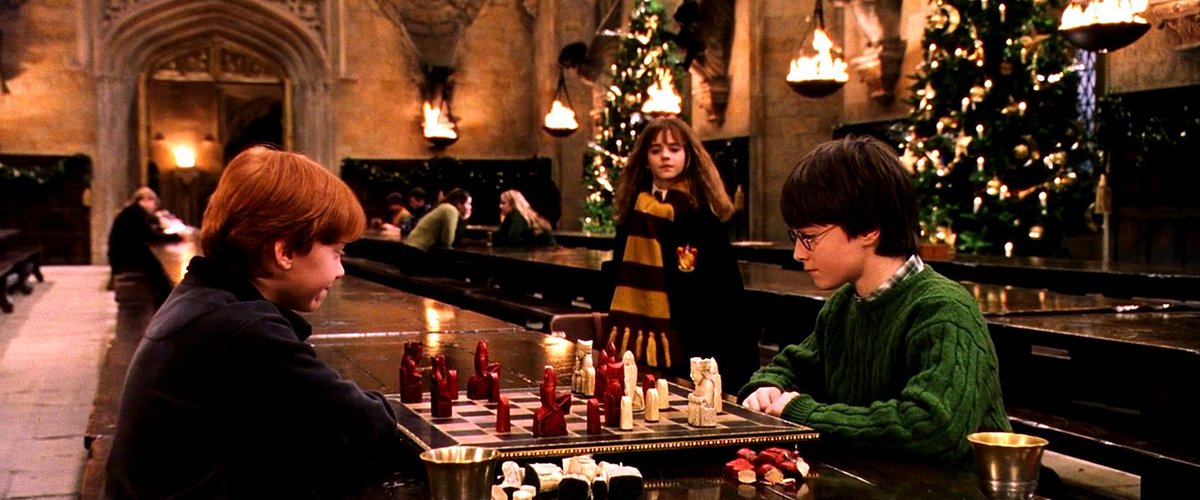 _annnsophie's tweet image. christmas at hogwarts