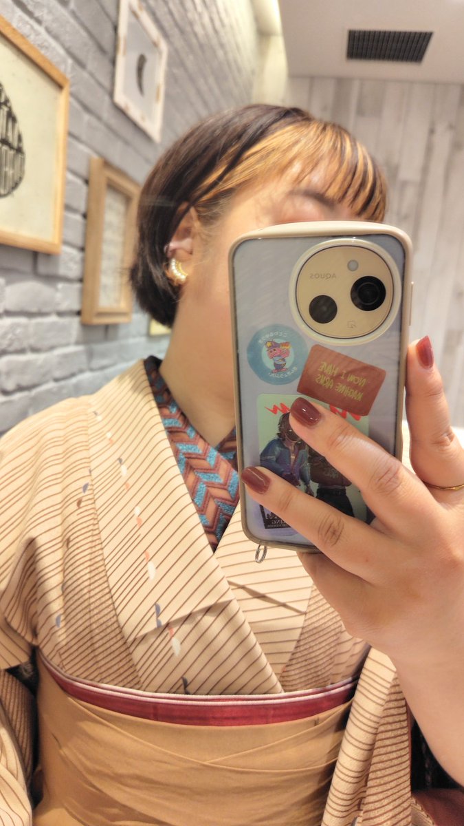 昨日は #キモノポルテ で念願のホムシュヘムをお迎えして
 その後<a href="/ZipanguGate/">ジパングゲート＠人物＆商品撮影</a> さんの #写ラボ に行って参りました〜📷️
そんなに長い時間撮ってなかったと思うけど、何故か脇腹や内腿が筋肉痛です 笑
できあがりが楽しみ🤭

＊昨日のコーデ🦊
推しがレッドカーペットを歩いた時のお衣装概念コーデ🐍