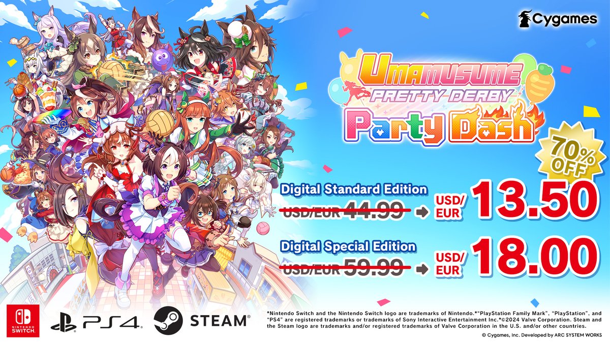 ウマ娘 プリティーダービー 熱血ハチャメチャ大感謝祭！』公式