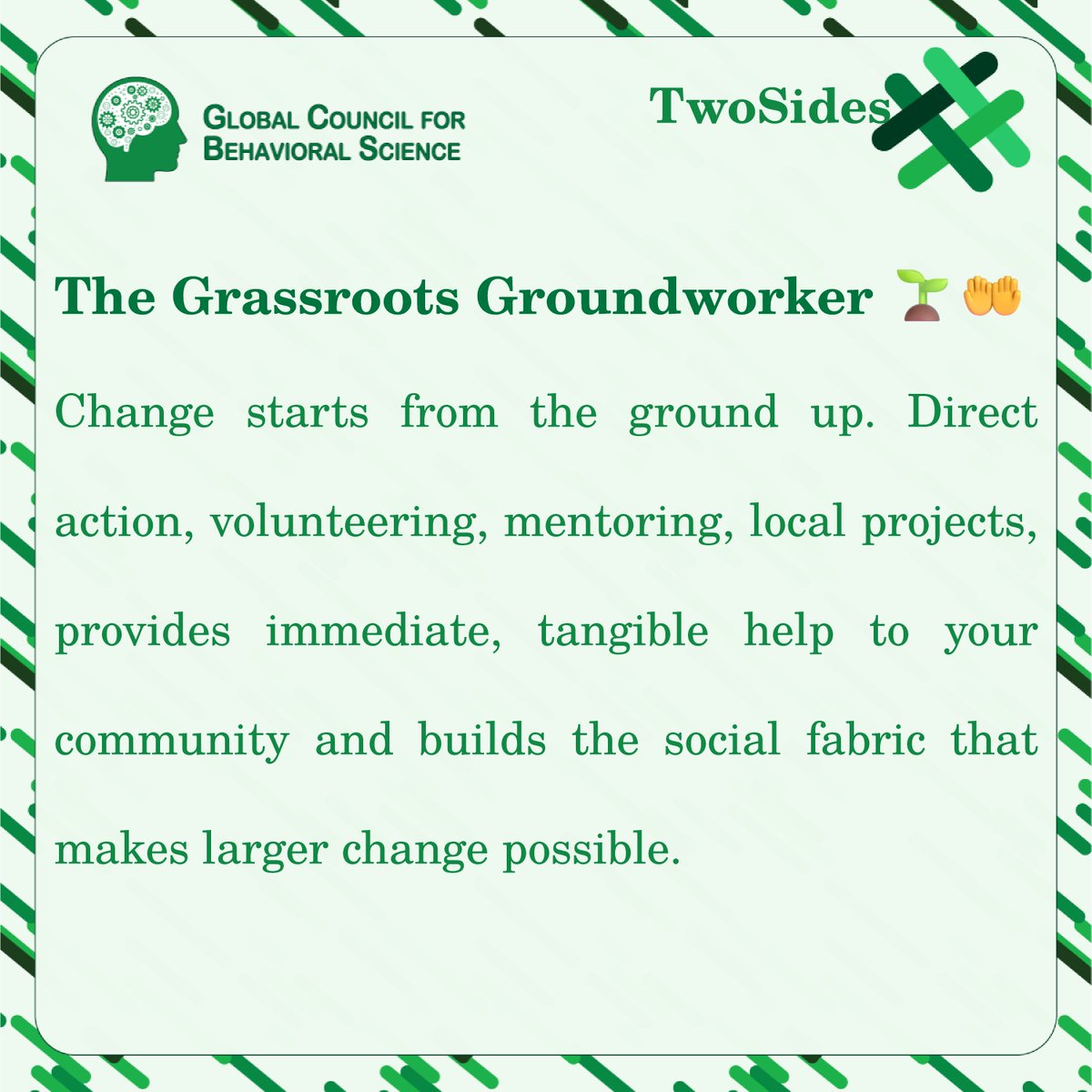 GcbsSocials's tweet image. Making a difference: Do you focus on changing the system ⚖️ or helping your immediate community? 🌱 Both are vital.

#GCBS #TwoSides #StudentLeadership #CommunityService #SocialChange