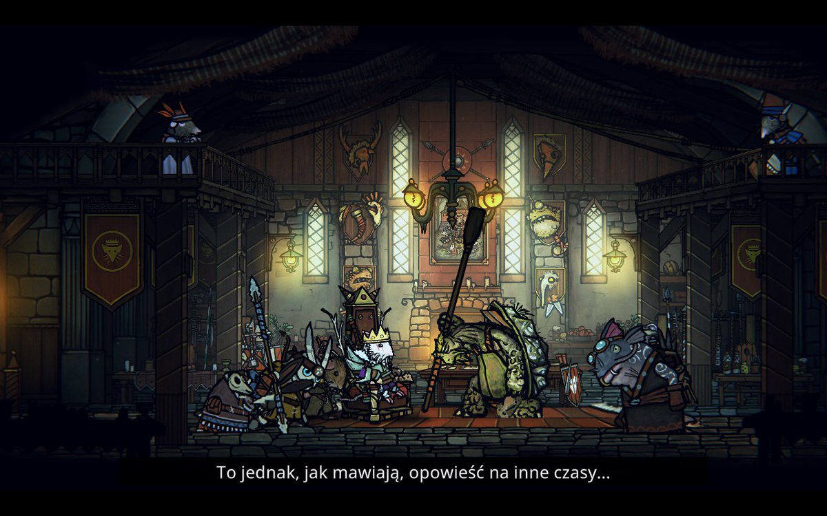 doopeck's tweet photo. #TailsOfIron @OddBugStudio ukończone ❤️ Piękna opowieść na kilka zimowych wieczorów. Uroczy jak zwykle bohaterowie, świetny system walki, narrator który idealnie pasuje, brawo no brawo ❤️ w sam raz na zimową aurę 😁 https://t.co/QXunpsJknt