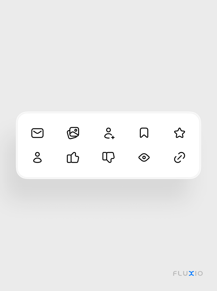 Icon pack links:
💎 Pro: ui8.net/fluxio-icon/pr…
🎁 Free: figma.com/community/file…
